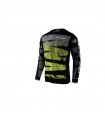 YOUTH GP JERSEY BRUSHED TEAM BLACK / GLO GREEN
