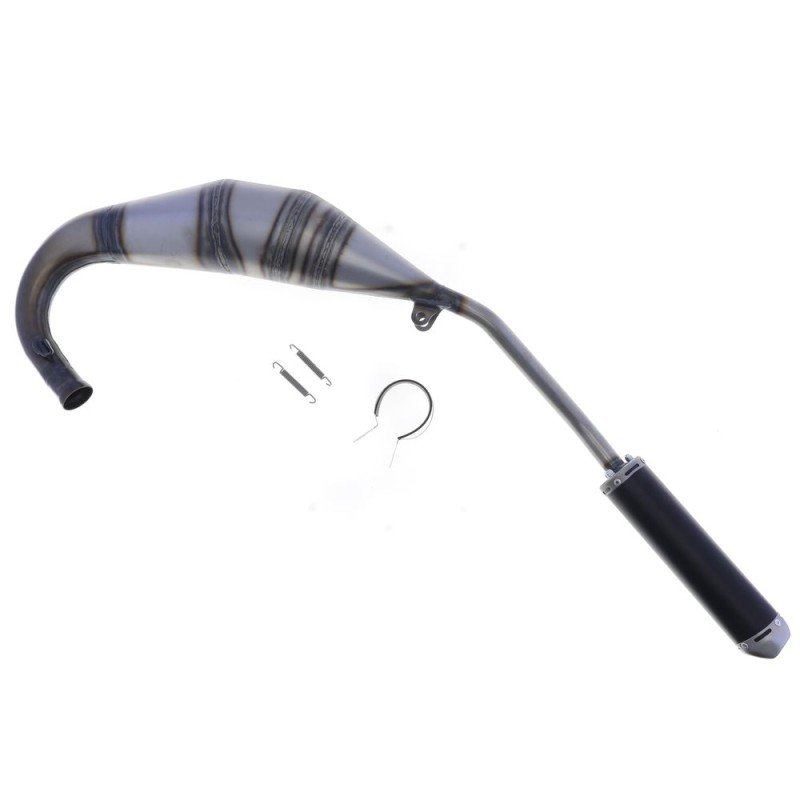 Kit de escape completo Racing aligerado con silencioso de aluminio RS 125