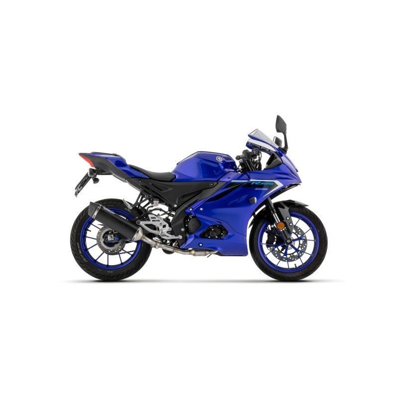 Kit completo con silenciador PRO-RACE en nichrom para Yamaha YZF-R125 / MT-125 E5+ '25/'26