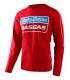 CAMISETA TLD GASGAS TEAM STOCK, M.LARGA ROJO