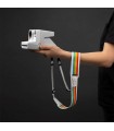 Polaroid Camera Strap Flat Rainbow grey