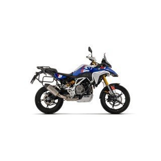Silenciador Indy aluminio negro BMW F450GS 26