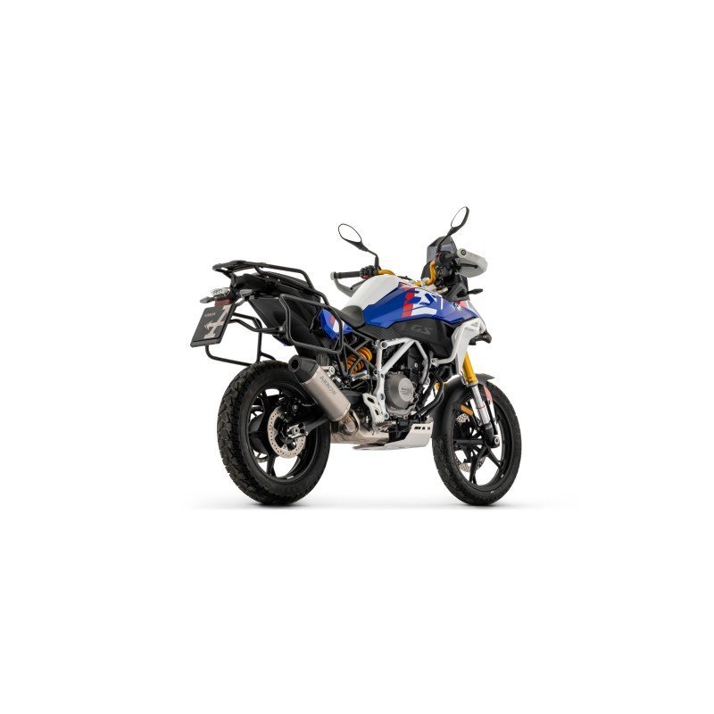 Silenciador Indy aluminio negro BMW F450GS 26