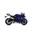 KIT COMPLETO COMPETITION FULL TITANIO    YAMAHA YZF R6 '17/21 TERMINALE INDY RACE 60MM CON FOND.CARBY E DBK