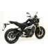 YAMAHA MT-09 '13/17 NICHROM DARK         PRO-RACE SILENCER WITH WELDED LINK PIPE  FOR ARROW COLLECTORS