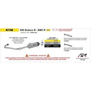 DB-Killer Spark Arrestor silenciadores Explorer