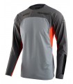 SCOUT SE JERSEY_SYSTEMS GRAY / NEON ORANGE
