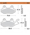 PASTILLAS FRENO ROADPRO SINTER FRONT