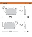 PASTILLAS FRENO ROADPRO SINTER REAR