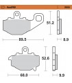 PASTILLAS FRENO ROADPRO SINTER REAR