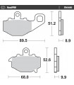 PASTILLAS FRENO ROADPRO CERAMIC