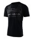 CAMISETA TLD GASGAS TEAM, REFLECTANTE NEGRO