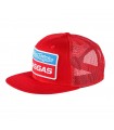 TLD GASGAS TEAM STOCK SNAPBACK HAT  RED
