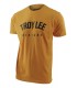 SHORT SLEEVE TEE_ BOLT MUSTARD