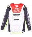 GP PRO JERSEY  BLENDS WHITE / GLO RED