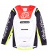 YOUTH GP PRO JERSEY  BLENDS WHITE / GLO RED