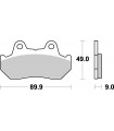 Pastillas de freno delanteras Supersport sinterizadas