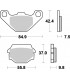 Pastillas de freno Off-Road Racing sinterizadas