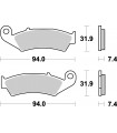 Pastillas de freno Off-Road sinterizadas