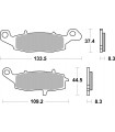 Pastillas de freno delanteras Supersport sinterizadas