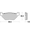 Pastillas de Freno Traseras Supersport Sinterizadas