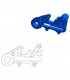 Rear adapter Ø220mm, 22mm axle: KTM, Husqvarna 2023- (Blue)