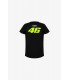 VR46 WRT Line 24 TSHIRT KID, BLACK, 4/5