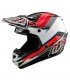 SE4 POLYACRYLITE HELMET  BLOCK CHARCOAL / RED