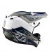 SE4 POLYACRYLITE HELMET  BLOCK CHARCOAL / NAVY