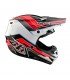 YOUTH SE4 POLYACRYLITE HELMET  BLOCK CHARCOAL / RED