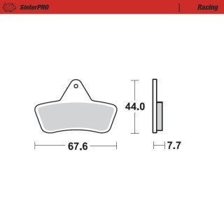 Pastillas freno Racing · Motomaster