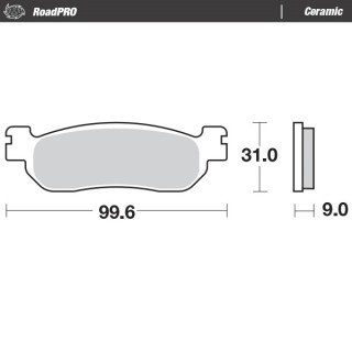Pastillas freno RoadPro Ceramic · Motomaster