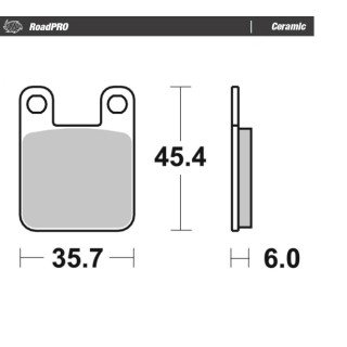 Pastillas freno RoadPro Ceramic · Motomaster