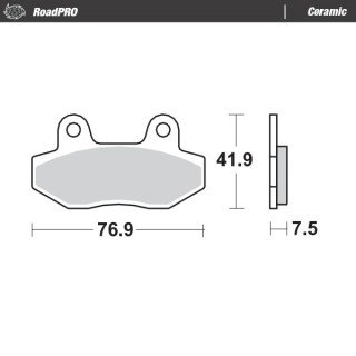 Pastillas freno RoadPro Ceramic · Motomaster