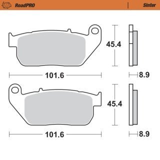 Pastillas freno RoadPro Sinter Front · Motomaster