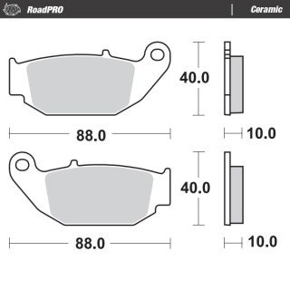 Pastillas freno RoadPro Ceramic · Motomaster