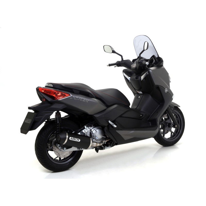 Silenciador Urban de aluminio negro YAMAHA X-MAX 250 '09/16