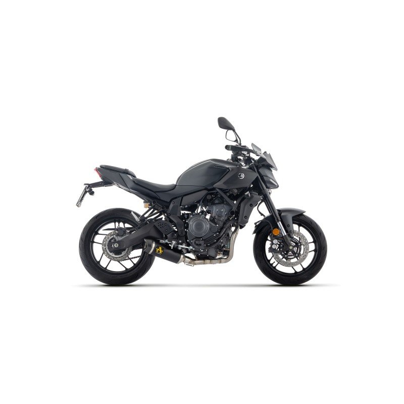 Kit completo racing con Silenciador Thunder de aluminio negro YAMAHA MT-07 E5+ 25