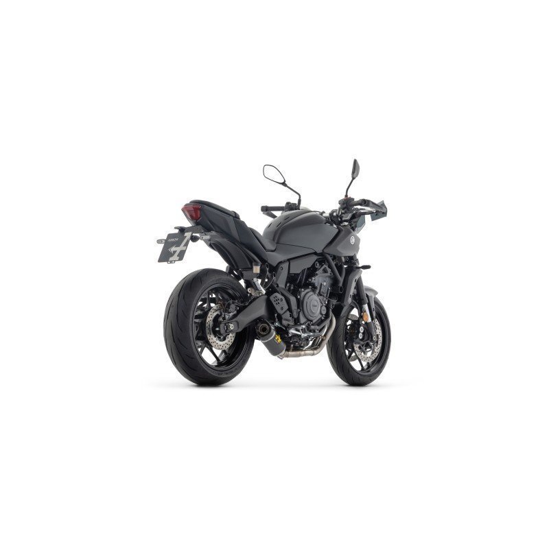Kit completo racing con Silenciador Thunder de aluminio negro YAMAHA MT-07 E5+ 25
