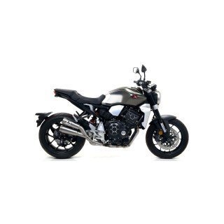 Kit de conector y Silenciador GP2 nichrom negro SALDATO HONDA CB 1000R '18