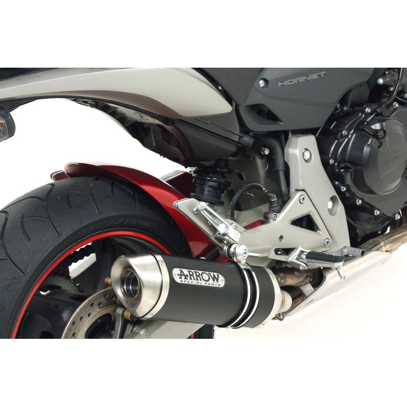 Silenciador Thunder de aluminio copa carbono HONDA CB 600 F HORNET'07-13 / CBR 600 F'11-13