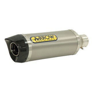 Silenciador Thunder Approved de Titanio (Dcho+Izdo) copa carbono KAWASAKI Z1000 SX'11
