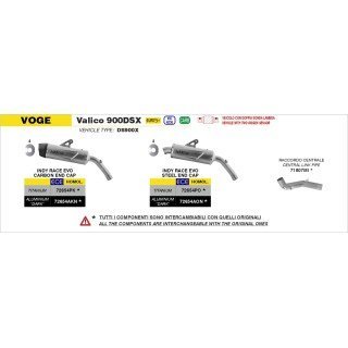 Conector centra VOGE DS 900X E5+ '25