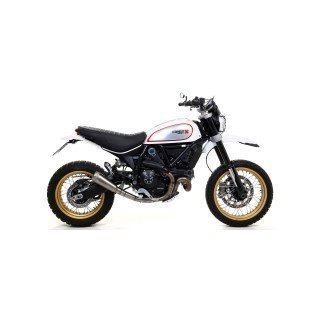 Silenciador Pro-Race nichrom negro DUCATI SCRAMBLER DESERT SLED '17
