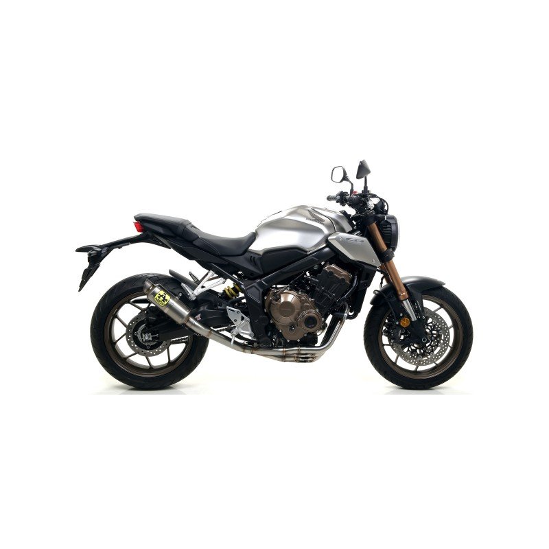 Silenciador Thunder aluminio negro HONDA CB 650R '19