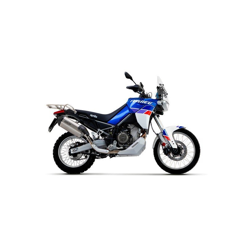 Silenciador Sonora Titanio negro APRILIA TUAREG 660 '22