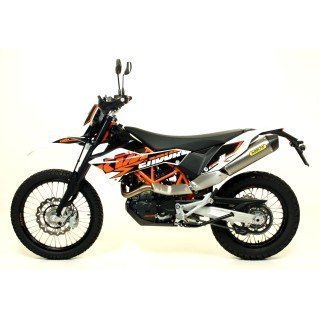 Silenciador aluminio negro Race-Tech KTM 690 ENDURO R '09/16