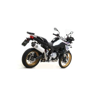 Silenciador Maxi Race-Tech aluminio negro BMW F 850GS '18/20
