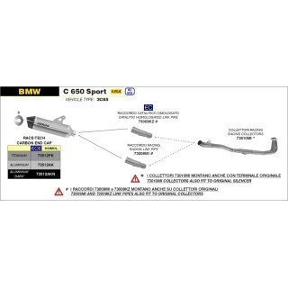 Conector central BMW C 650 SPORT '16/20
