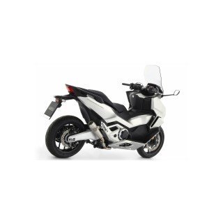 Silenciador Race-Tech aluminio negro copa carbono - version corta HONDA FORZA 750 '21